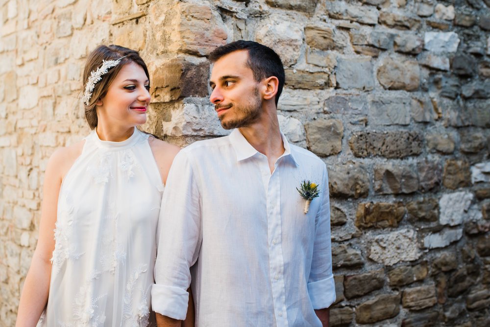 Matrimonio vintage: gli sposi