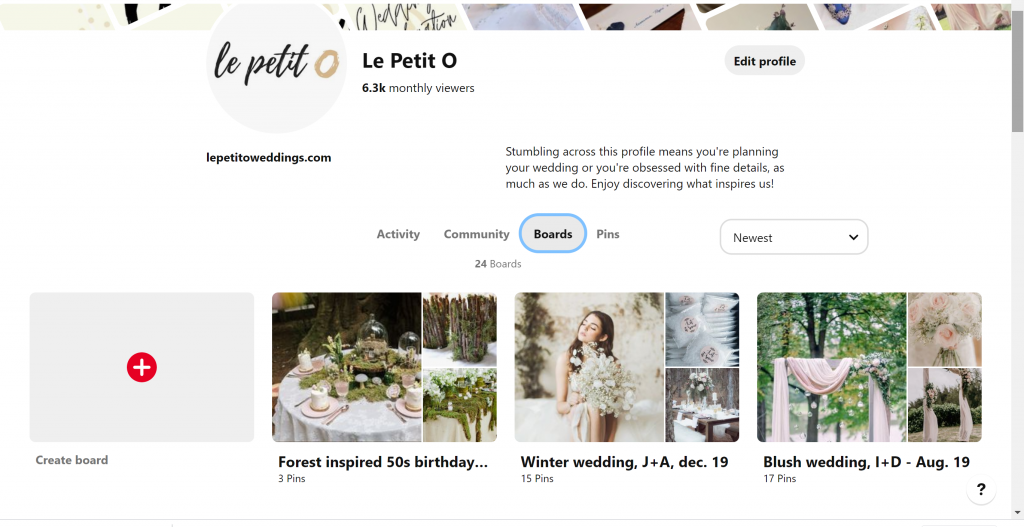 Le Petit O weddings on Pinterest