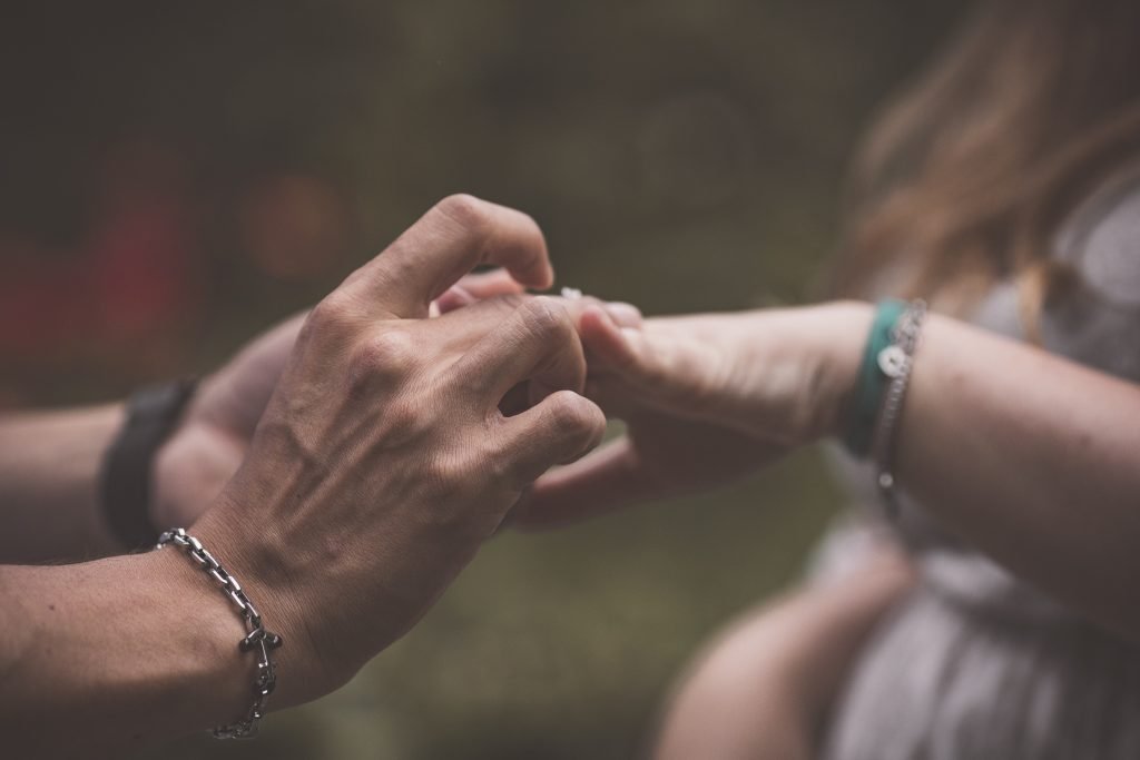 proposta di matrimonio anello