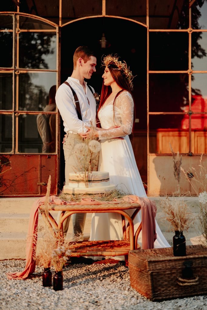 torta boho le petit o matrimonio intimo