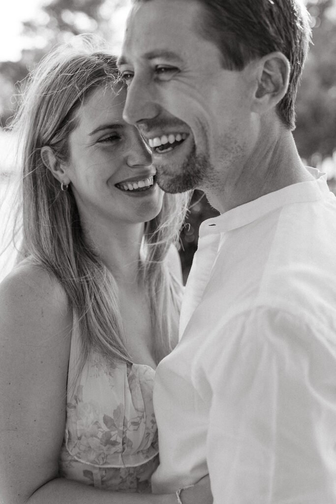 Bride and groom portrait during destination wedding in Italy